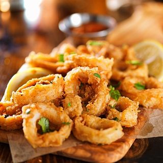 Калмари пане (300гр)