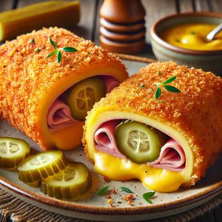 Паниран пълнен кашкавал (400гр)