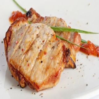 Свински каренца на скара (350г)