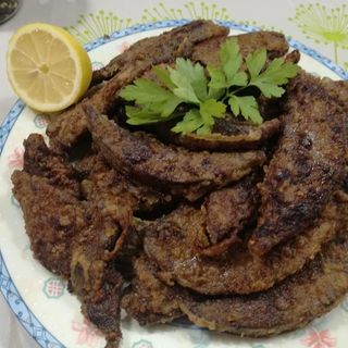 Свински дроб пържен (300гр)