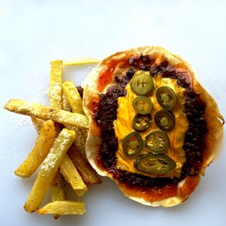 Takos di Grande+картофки с пермезан