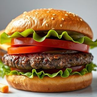 Телешки BBQ бургер