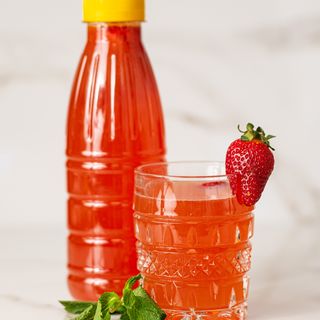 Домашна лимонада с ягоди