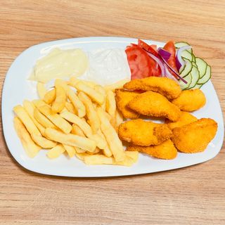 Порция пилешки хапки