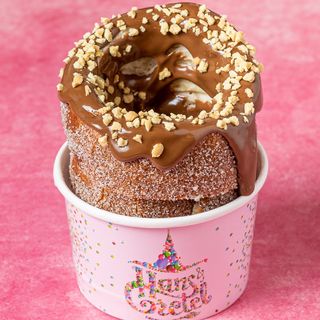 1/2 коминче+шоколад+топинг 