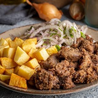 Албански телешки дроб