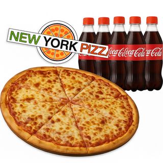 ПРОМО Пица Прошуто (2200гр) 1бр + Кока Кола 0,500л 5бр.