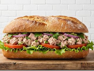 Сандвич с риба тон