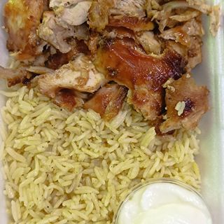 Бокс ориз с месо от дюнер