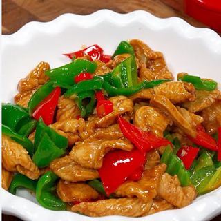 5.Пиле със зеленчуци