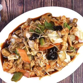 71. Пилешко със зеленчуци