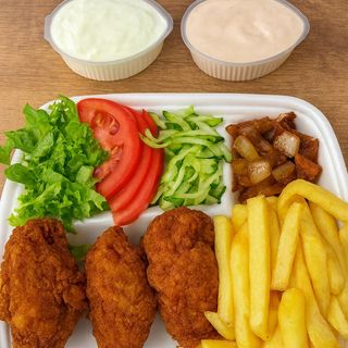 Порция пилешки крилца