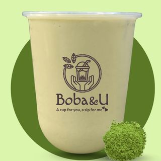 Млечен чай Матча