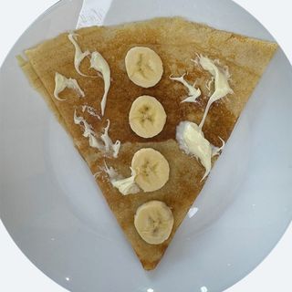 Палачинка с бял шоколад и банан