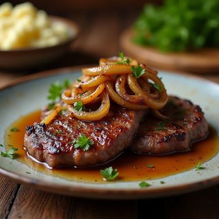 Медальони от телешки дроб