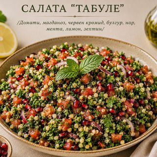 САЛАТА "ТАБУЛЕ"