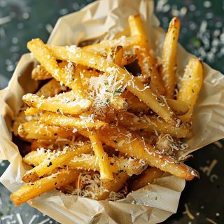 Пържени картофи със сирене 