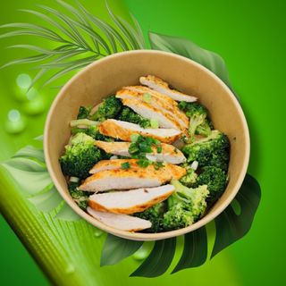 Protein Chicken Broccoli Bowl