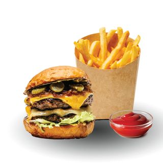 Двоен чийз бокс /420 гр./