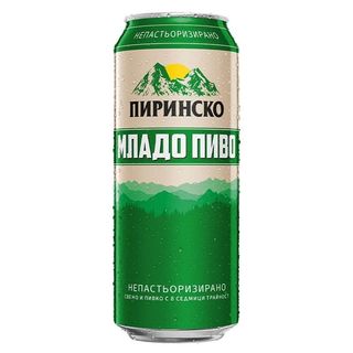 Бира Пиринско младо пиво
