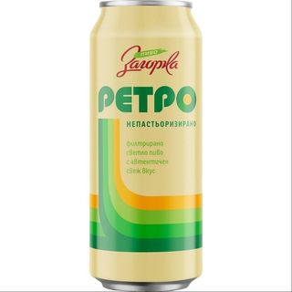 Бира Загорка "Ретро" кен 0.5