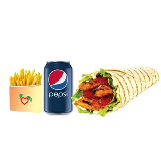 Меню Грил пилешка тортила