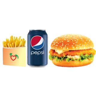 Меню пилешки бургер