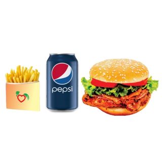 Меню грил пилешки бургер