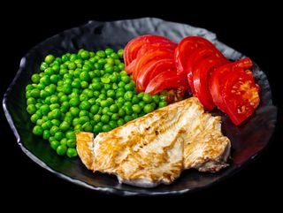 Пилешко филе с две гарнитури по избор (450г)