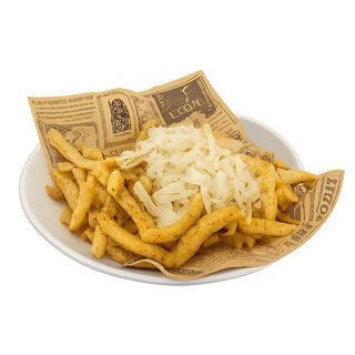 Пресни пържени картофи с мащерка и пармезан