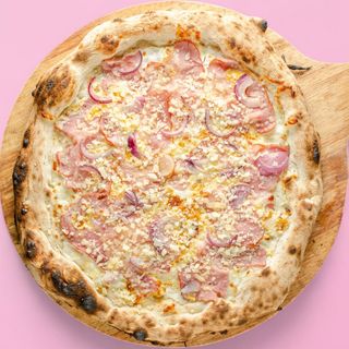 Пица Карбонара семейна (50см)