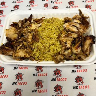 Пилешко месо с ориз 