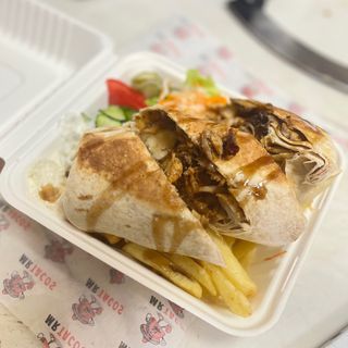 Арабска пилешка порция 