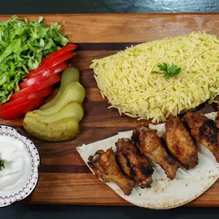Пилешки крилца на жар