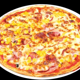 Пица с доматен сос, моцарела, пикантен сос, зехтин, риган(30см)