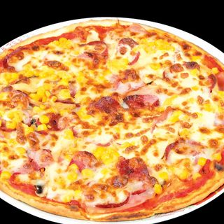 Пица с доматен сос, моцарела, пикантен сос, зехтин, риган (40см)