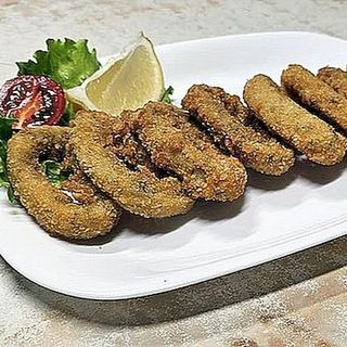 Калмари пане