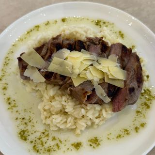 Italian beef risotto
