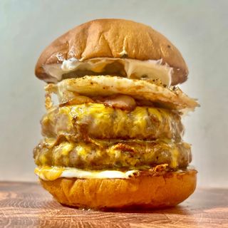 Двоен Блек Ангъс бургер