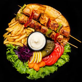 Шиш таук с картофи 