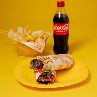 Меню XL Телешки Дюнер