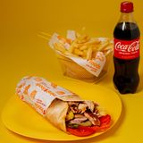 Меню Среден Пилешки Дюнер 