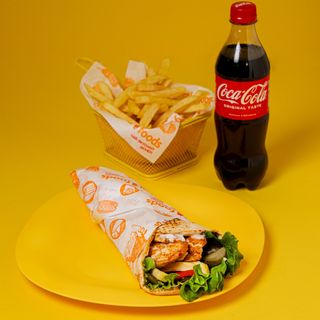 Меню XL Шиштаук и Coca-Cola