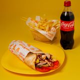 Меню Голям Пилешки Дюнер