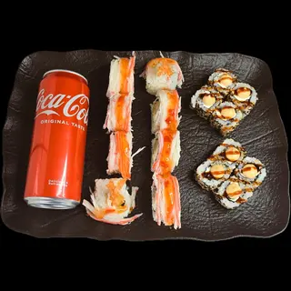 Coca Cola Combo  BOX  Кинг  Краб 16 бр