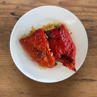 Пълнени чушки с ориз и кайма