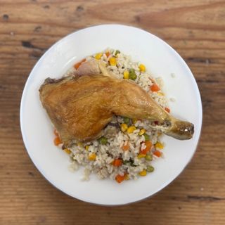 Пиле с ориз