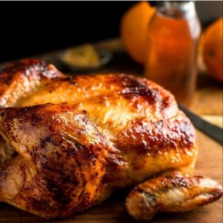 Пиле печено на грил