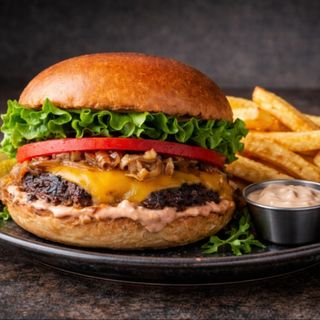 Класически чийзбургер