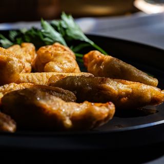 Чеснови пилешки хапки